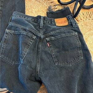 501’s skinny Levi’s Black Jeans